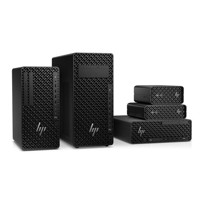 HP Z2 G1i Intel Core Ultra 7 265 32 GB DDR5-SDRAM 512 GB SSD Windows 11 Pro Mini PC Arbetsstation AI Workstation, AI PC Svart