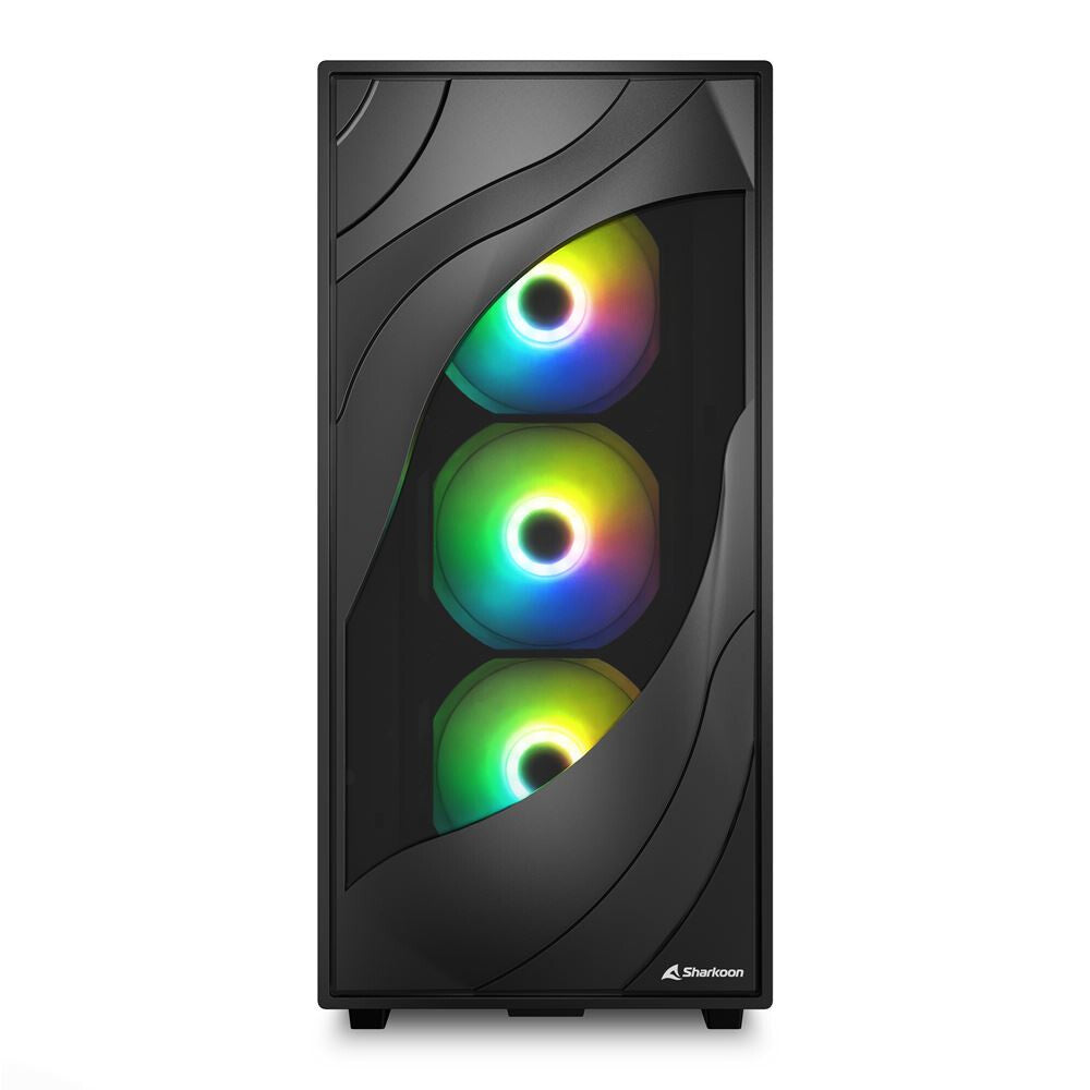 Sharkoon REBEL C80M RGB Midi Tower Svart