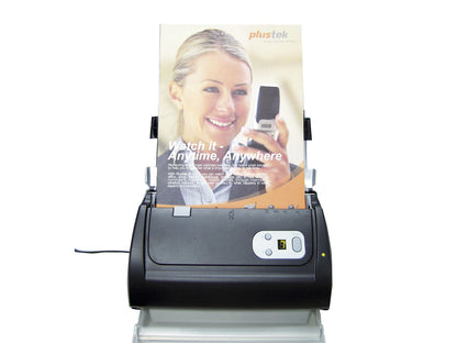 Plustek SmartOffice PS286 Plus ADF-skanner 600 x 600 DPI A4 Svart, Silver