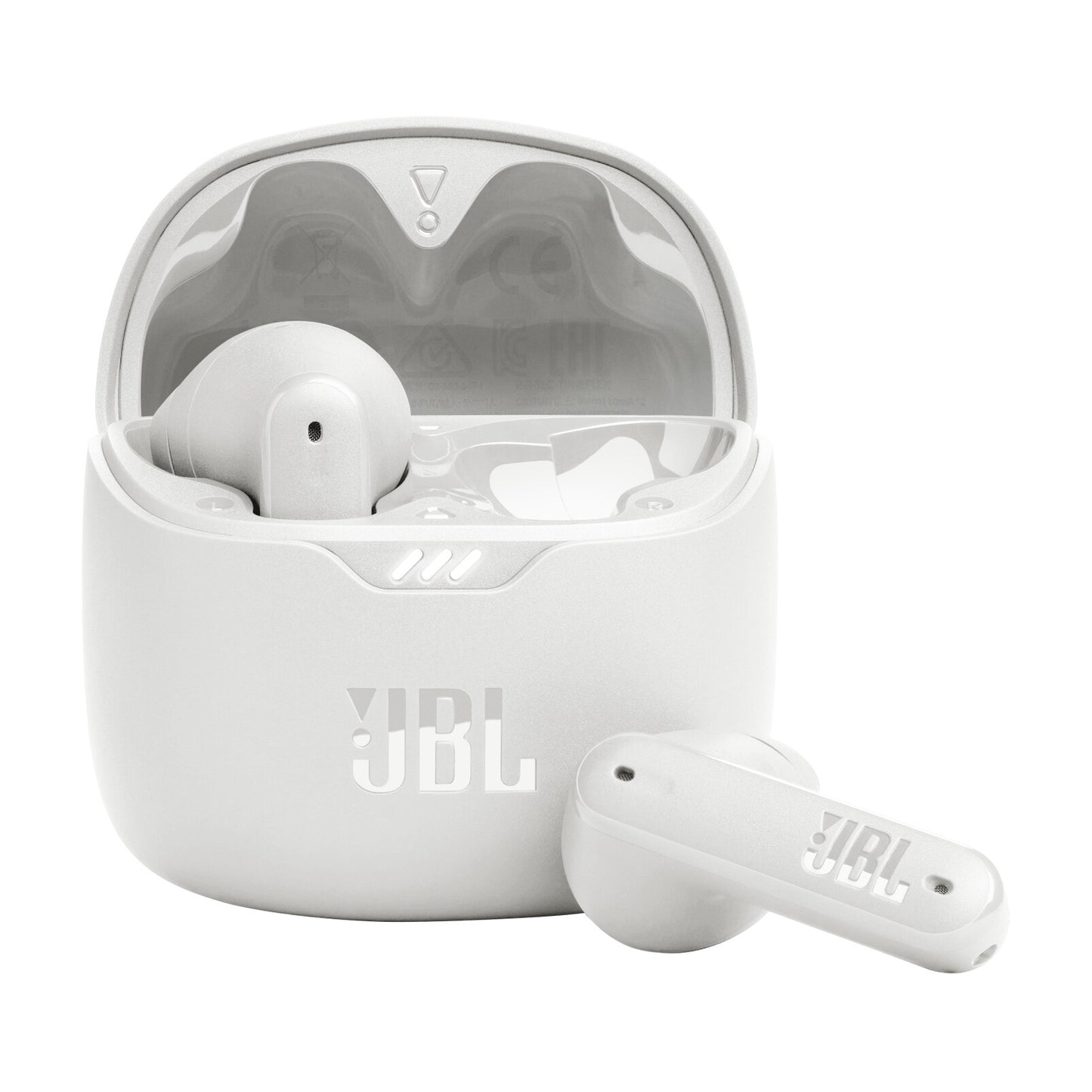 JBL Tune Flex Headset True Wireless Stereo (TWS) I öra Samtal/musik Bluetooth Vit TWS, 20 Hz – 20 kHz, 32 ohm, Bluetooth 5.2, IPX4