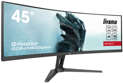 iiyama G-MASTER RED EAGLE CURVED platta pc-skärmar 113 cm (44.5") 5120 x 1440 pixlar Dual QHD LED Svart