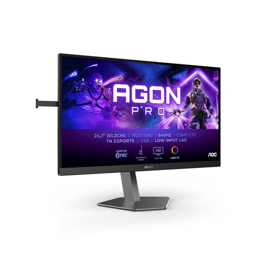 AOC AGON PRO AG246FK platta pc-skärmar 61,2 cm (24.1") 1920 x 1080 pixlar Full HD LCD Svart
