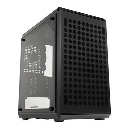Cooler Master Q300L V2 Mini Tower Svart, Transparent