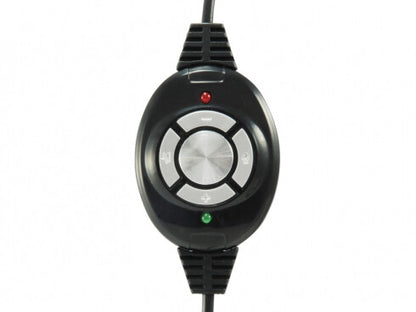 Conceptronic CCHATSTARU2R hörlur och headset Kabel Huvudband Samtal/musik USB Type-A Röd