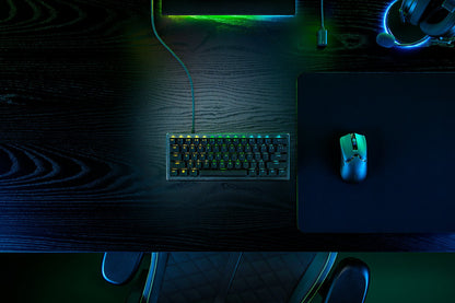 Razer Huntsman V3 Pro Mini tangentbord Spela USB QWERTZ tyska Svart