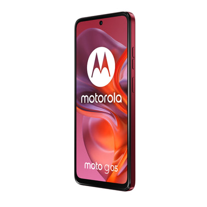 Motorola moto g05 16,9 cm (6.67") Dubbla SIM-kort Android 15 4G USB Type-C 4 GB 64 GB 5200 mAh Röd