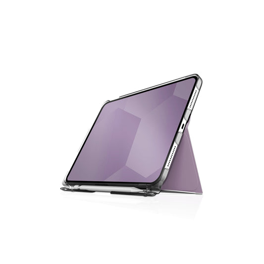 STM STM-222-383KX-04 iPad-fodral 27,7 cm (10.9") Folio Lila, Transparent