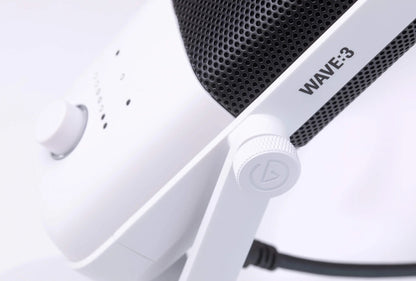 Elgato Wave 3 Vit Bordsmikrofon