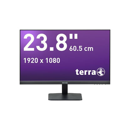 TERRA 3030220 platta pc-skärmar 60,5 cm (23.8") 1920 x 1080 pixlar Full HD LCD Svart