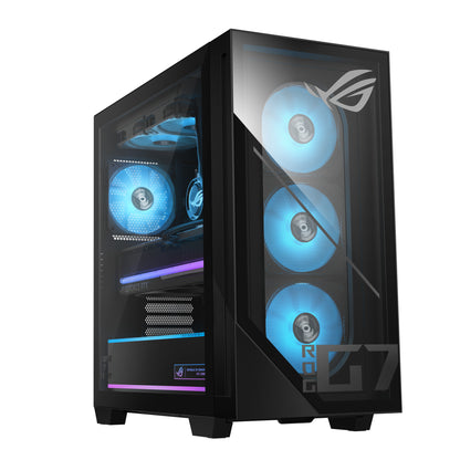 ASUS ROG G700 G700TF-7265KF225W Intel Core Ultra 7 265KF 32 GB DDR5-SDRAM 2 TB SSD NVIDIA GeForce RTX 5070 Ti Windows 11 Home Tower PC Svart
