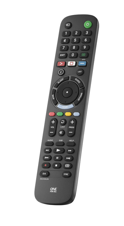 One For All TV Replacement Remotes alternativ TV-fjärrkontroll Sony