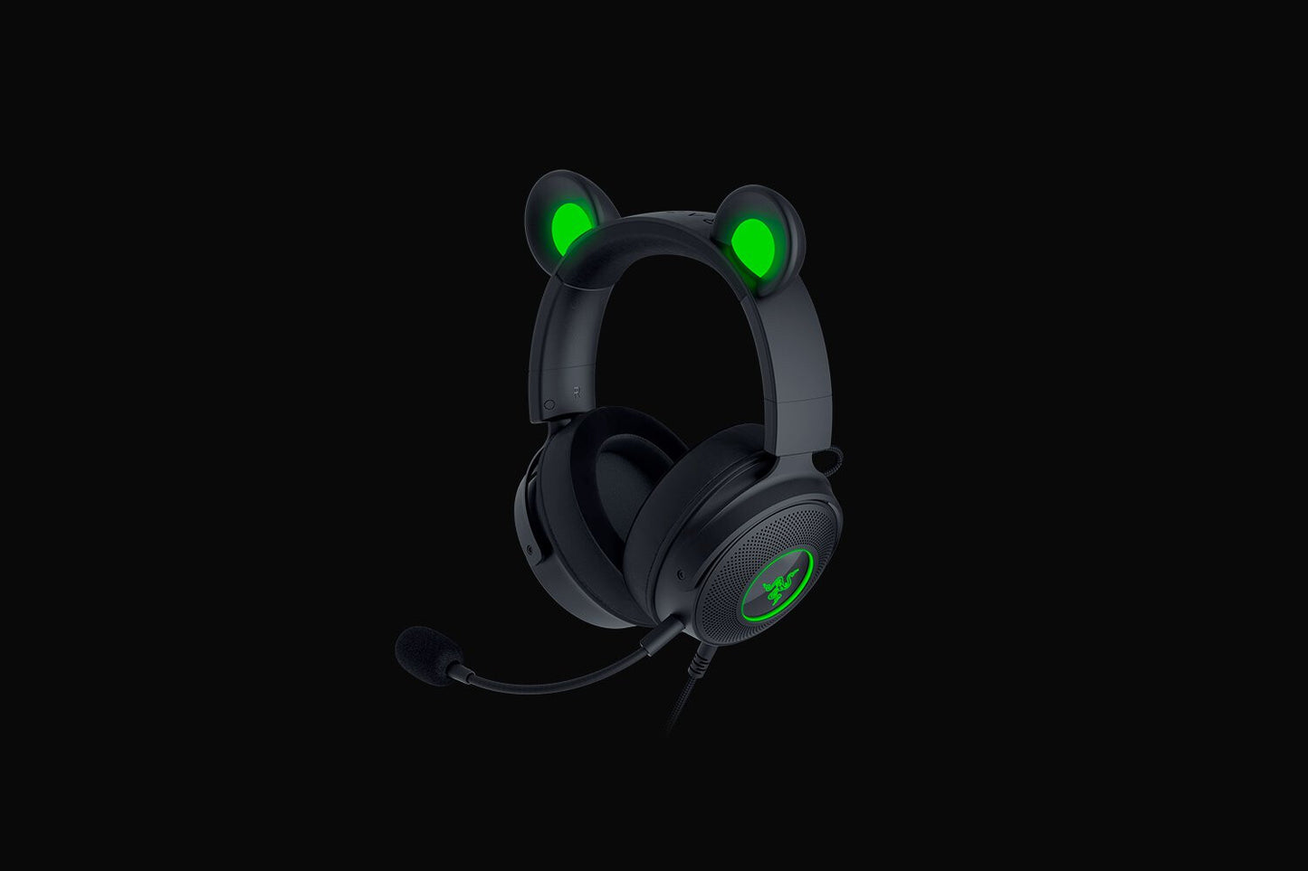 Razer Kraken Kitty V2 Pro Headset Kabel Huvudband Spela USB Type-A Svart