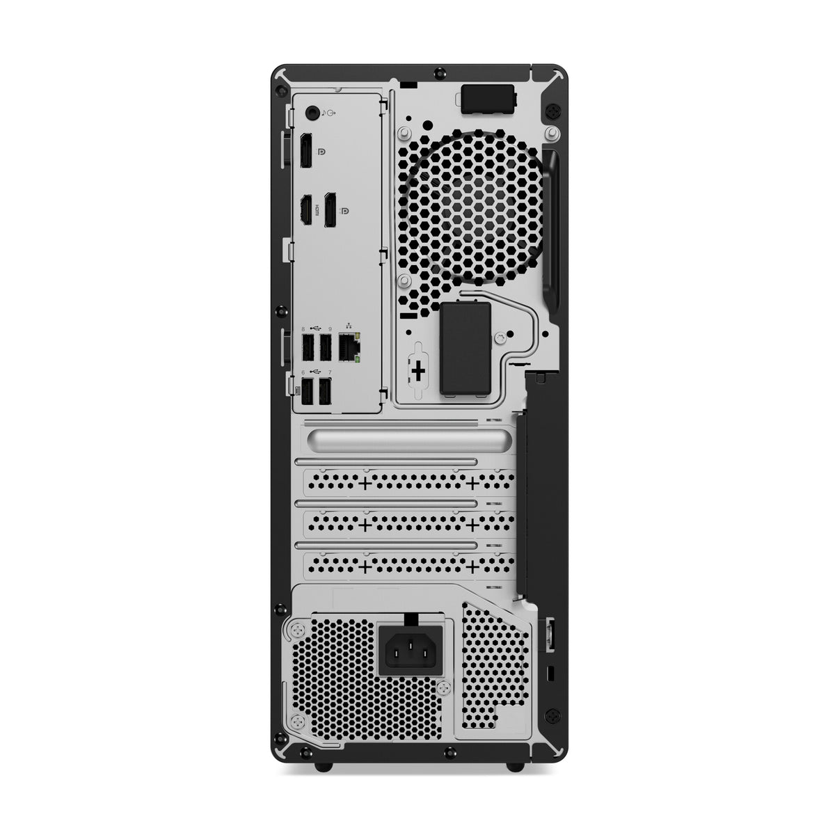 Lenovo ThinkCentre M75t Gen 5 AMD Ryzen™ 7 8700G 16 GB DDR5-SDRAM 512 GB SSD Windows 11 Pro Tower PC Svart