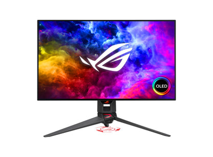 ASUS ROG Swift OLED PG27AQDM platta pc-skärmar 67,3 cm (26.5") 2560 x 1440 pixlar Wide Quad HD Svart