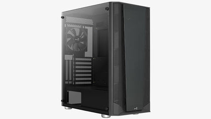 Aerocool Prism-G-BK-v1 Midi Tower Svart