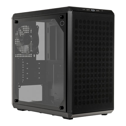 Cooler Master Q300L V2 Mini Tower Svart, Transparent