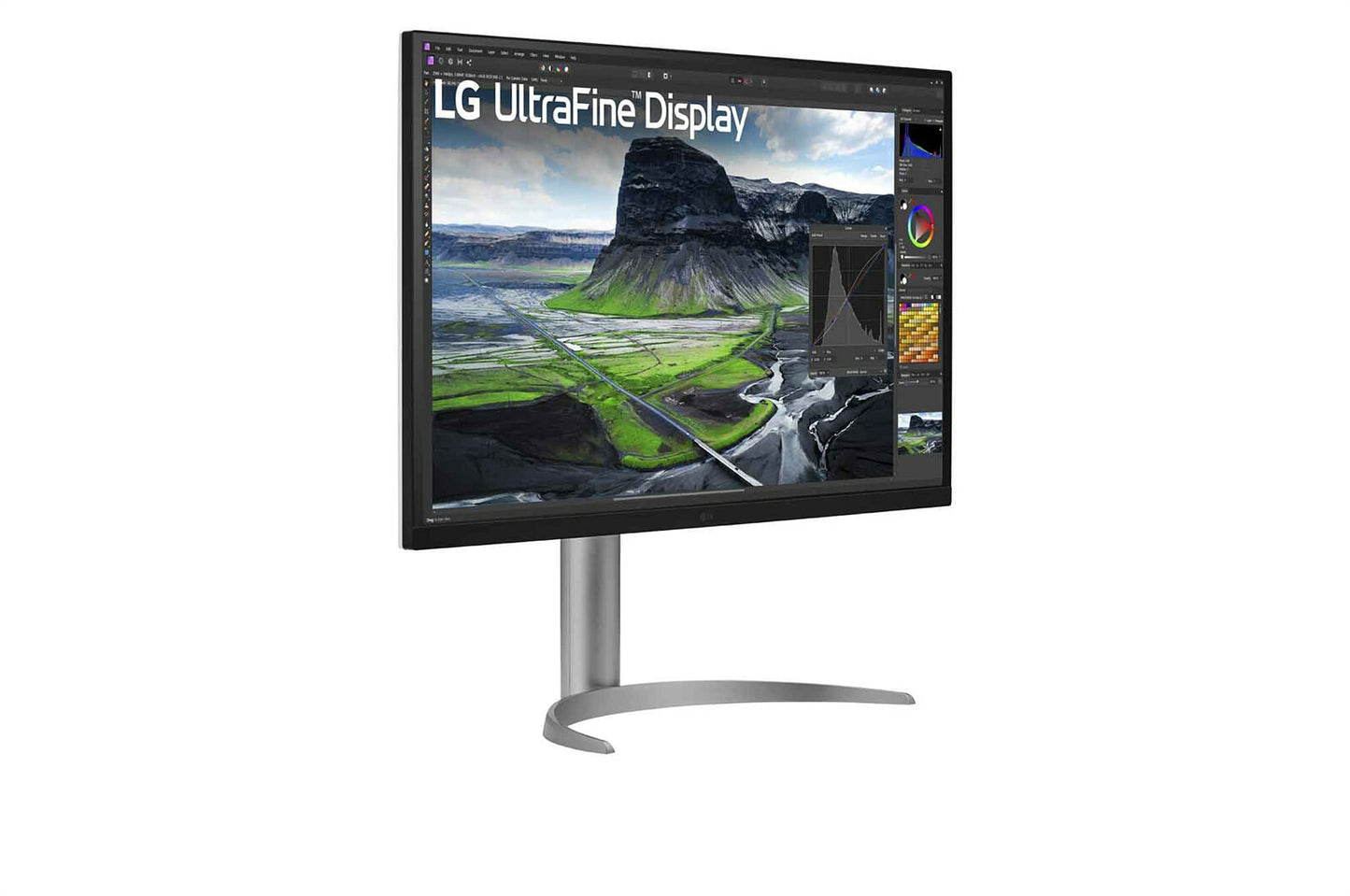 LG 32UQ850V-W platta pc-skärmar 80 cm (31.5") 3840 x 2160 pixlar 4K Ultra HD LED