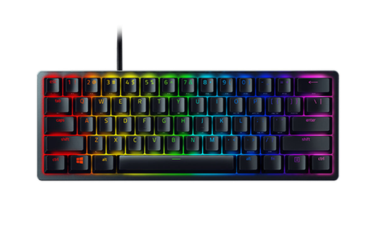 Razer Huntsman Mini tangentbord Spela USB QWERTZ tyska Svart
