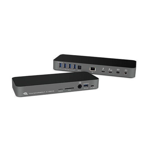 OWC OWCTB3DK14PSG dockningsstationer för bärbara datorer Kabel Thunderbolt 3 Grå
