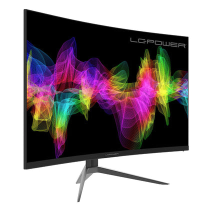 LC-Power LC-M27-QHD-165-C platta pc-skärmar 68,6 cm (27") 2560 x 1440 pixlar Quad HD LED Svart