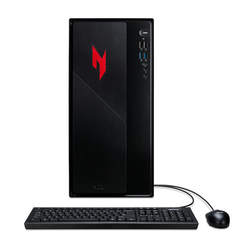 Acer NITRO 20 N20-100-RPL Intel® Core™ i5 i5-13420H 16 GB DDR4-SDRAM 512 GB SSD NVIDIA GeForce RTX 5060 Windows 11 Home Skrivbord PC Svart