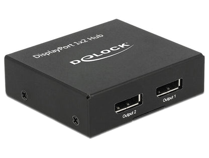 DeLOCK 87691 bilddelare DisplayPort 2x DisplayPort