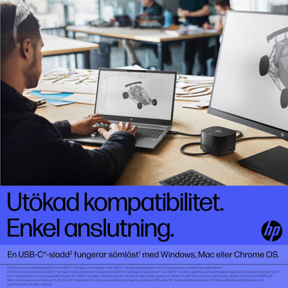 HP Thunderbolt-docka 280 W G4 med kombikabel