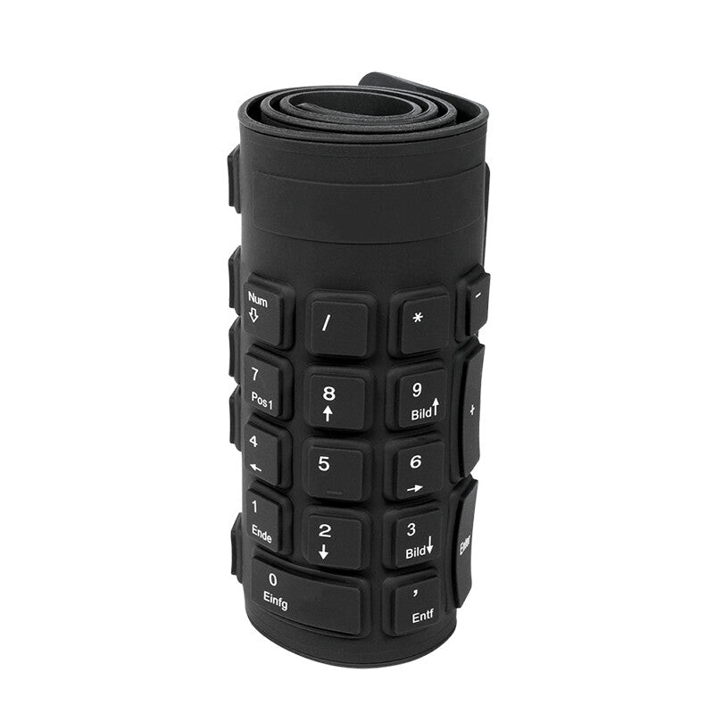 2Direct ID0019 tangentbord Universal USB QWERTZ tyska Svart
