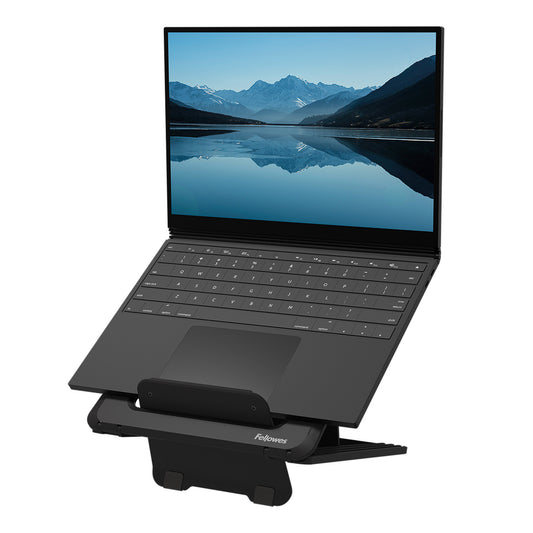 Fellowes Breyta Laptop Ständer bis zu 15\" und 5kg schwarz Ställ till bärbara datorer Svart 35,6 cm (14")