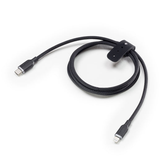 ZAGG 409912833 mobiltelefonkablar Svart 2 m USB C Lightning