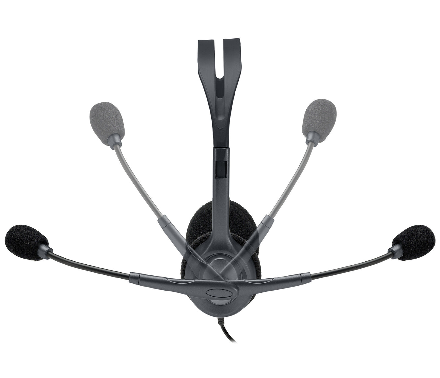 Logitech 981-000593 hörlur och headset Kabel Huvudband Kontor/callcenter Svart