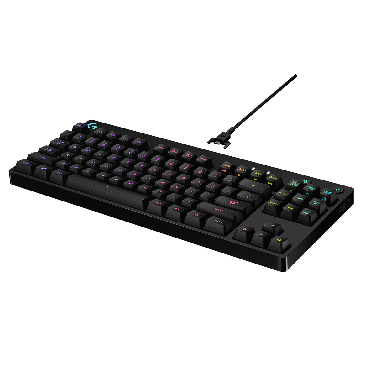 Logitech G 920-009390 tangentbord Spela USB AZERTY Fransk Svart