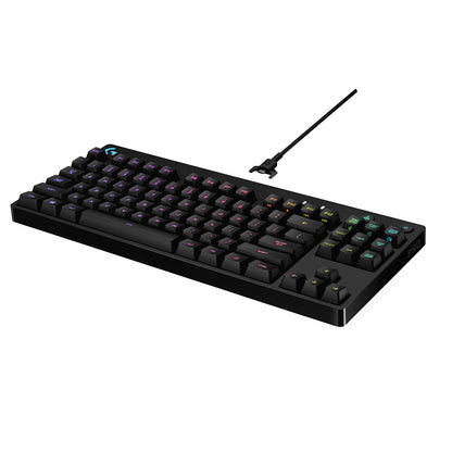 Logitech G 920-009390 tangentbord Spela USB AZERTY Fransk Svart