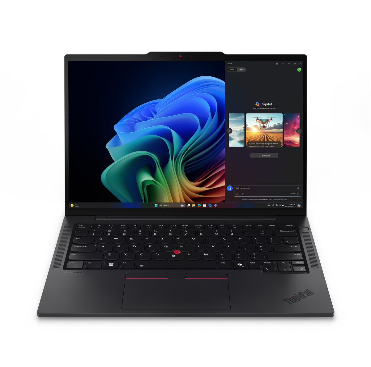 Lenovo ThinkPad T14s Gen 6 (AMD) Copilot+ PC AMD Ryzen AI 5 PRO 340 Bärbar dator 35,6 cm (14") WUXGA 32 GB LPDDR5x-SDRAM 512 GB SSD Wi-Fi 7 (802.11be) Windows 11 Pro Nordic Svart