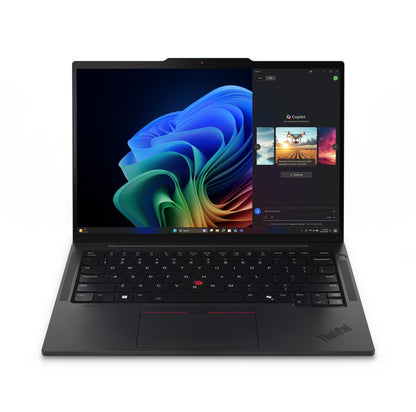 Lenovo ThinkPad T14s Gen 6 (AMD) Copilot+ PC AMD Ryzen AI 5 PRO 340 Bärbar dator 35,6 cm (14") WUXGA 32 GB LPDDR5x-SDRAM 512 GB SSD Wi-Fi 7 (802.11be) Windows 11 Pro Nordic Svart