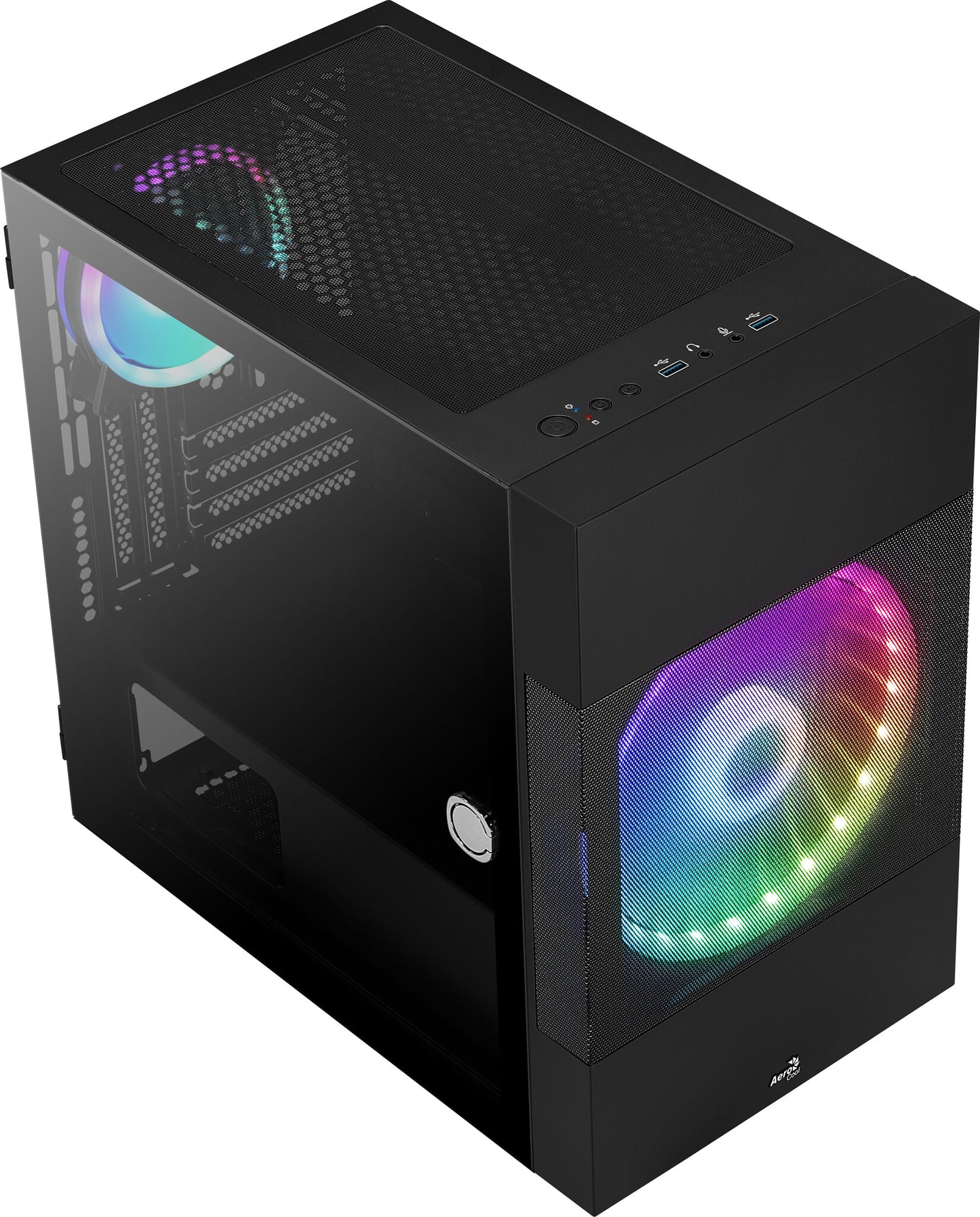 Aerocool Atomic Mini Tower Svart