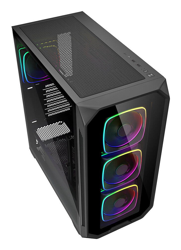Sharkoon AK5G RGB Midi Tower Svart