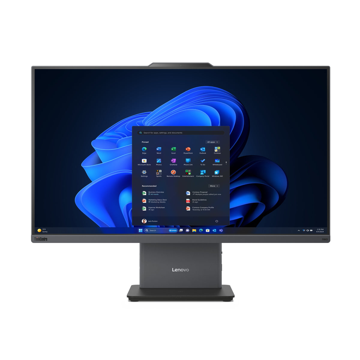 Lenovo ThinkCentre neo 50a 27 Gen 5 Intel® Core™ i7 i7-13620H 68,6 cm (27") 1920 x 1080 pixlar Allt-i-ett-dator 32 GB DDR5-SDRAM 1 TB SSD Windows 11 Pro Wi-Fi 6 (802.11ax) Grå