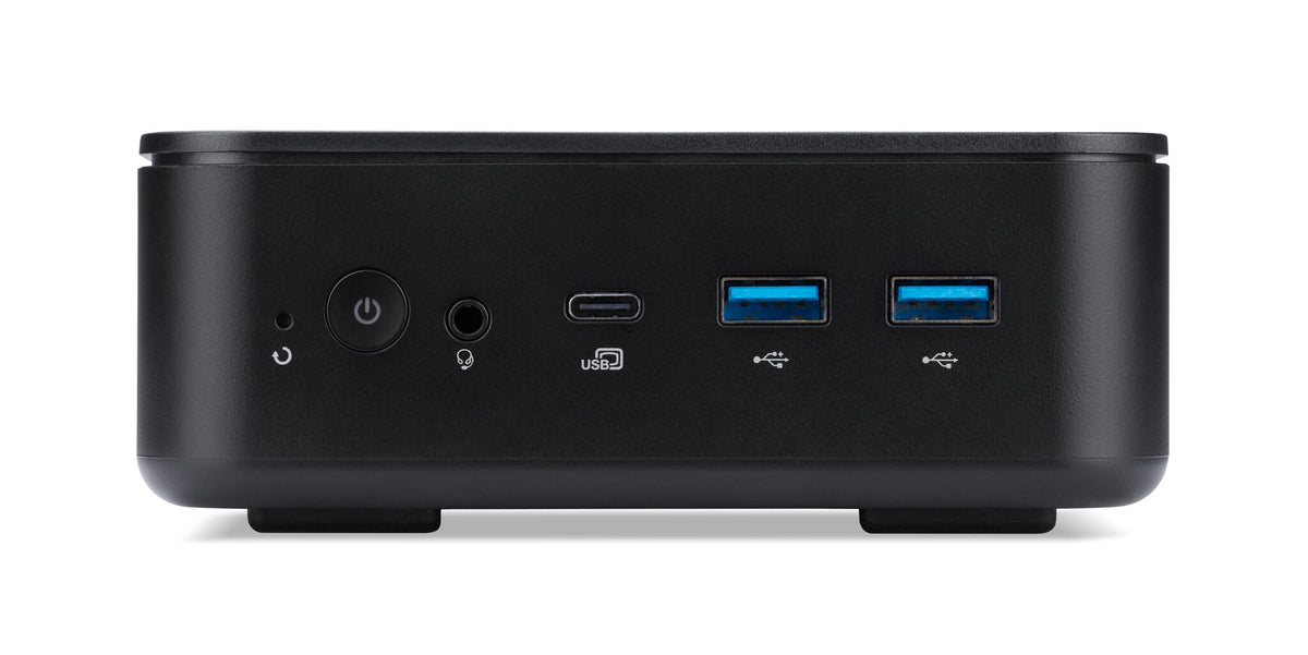 Acer Revo Box RB102-LNL Copilot+ PC Intel Core Ultra 7 256V 16 GB LPDDR5x-SDRAM 1 TB SSD Windows 11 Pro Mini PC Mini-PC Svart