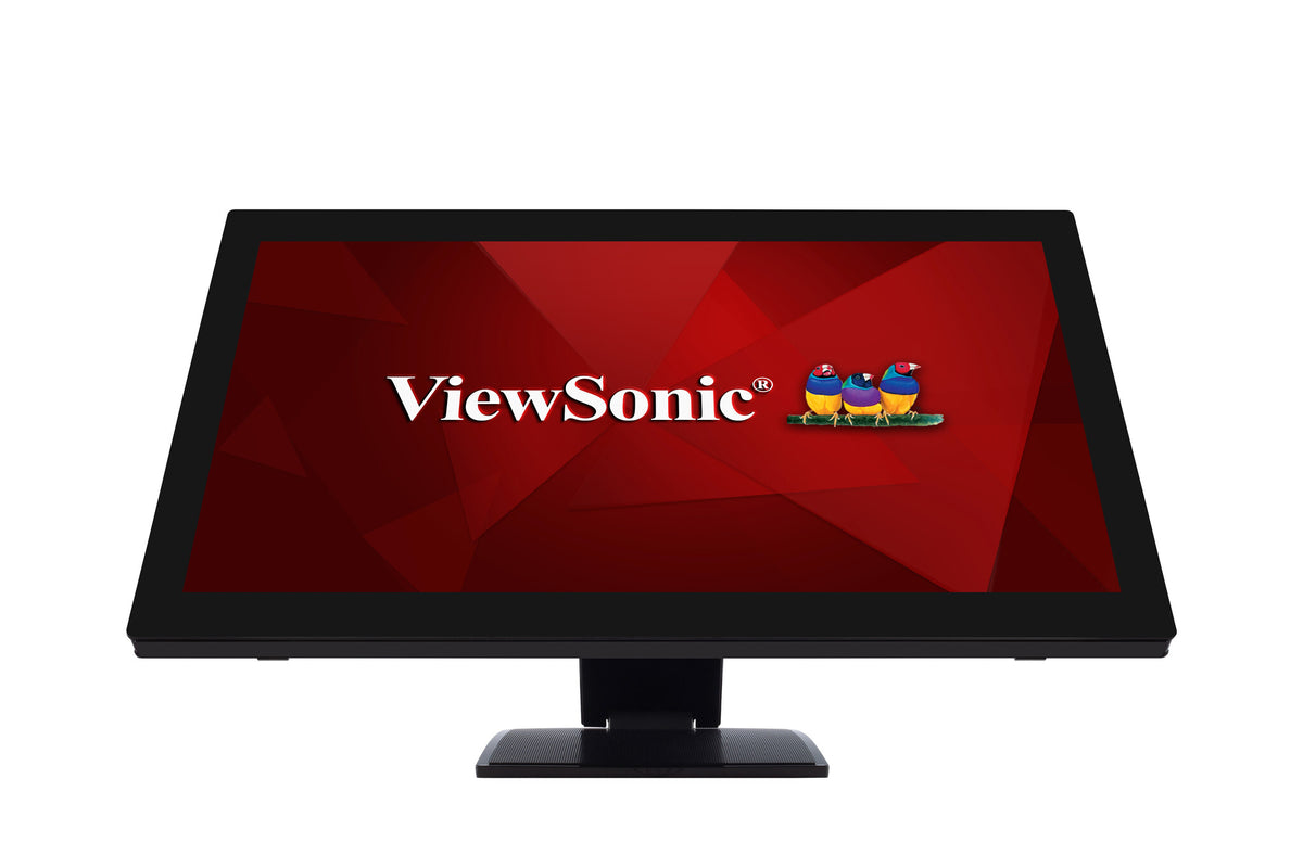 Viewsonic TD2760 platta pc-skärmar 68,6 cm (27") 1920 x 1080 pixlar Full HD LED Pekskärm Flera användare Svart
