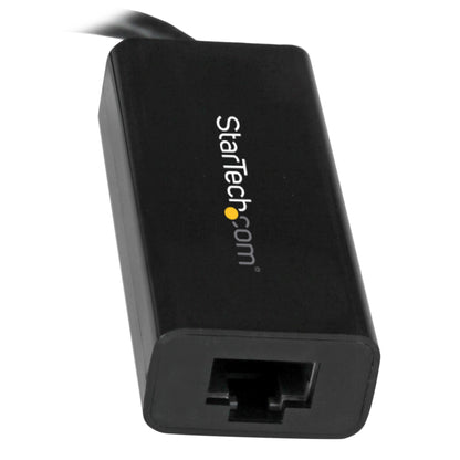 StarTech.com USB-C till Gigabit Ethernet-adapter - Svart