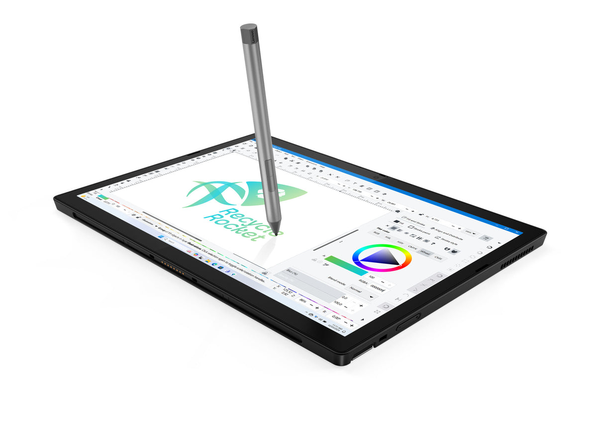 Lenovo ThinkPad X12 Detachable Gen 2 Intel Core Ultra 5 134U Hybrid (2-i-1) 31,2 cm (12.3") Pekskärm Full HD+ 16 GB LPDDR5x-SDRAM 512 GB SSD Wi-Fi 6E (802.11ax) Windows 11 Pro tyska Svart