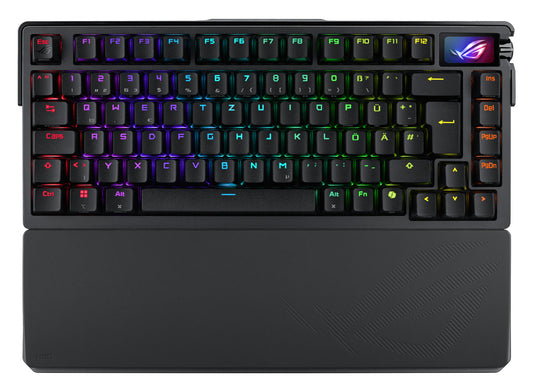 ASUS ROG Azoth Extreme tangentbord Spela USB + RF Wireless + Bluetooth QWERTZ Svart