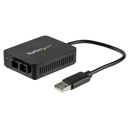 StarTech.com USB 2.0 till fiberoptik-omvandlare - 100BaseFX SC