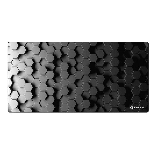 Sharkoon SKILLER SGP30 Big Hex Spelmusmatta Svart