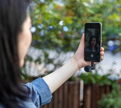 BOYA BY-M100D mikrofoner Svart Mikrofon till smartphone