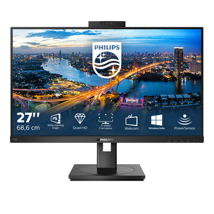 Philips B Line 275B1H/00 platta pc-skärmar 68,6 cm (27") 2560 x 1440 pixlar 2K Ultra HD LED Svart