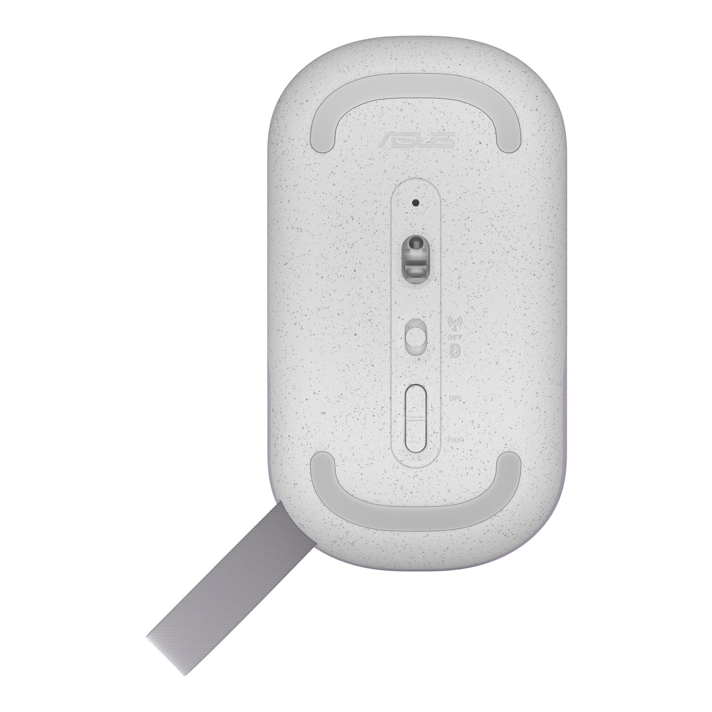ASUS Marshmallow MD100 datormöss Kontor Ambidextrous Trådlös RF + Bluetooth Optisk 1600 DPI