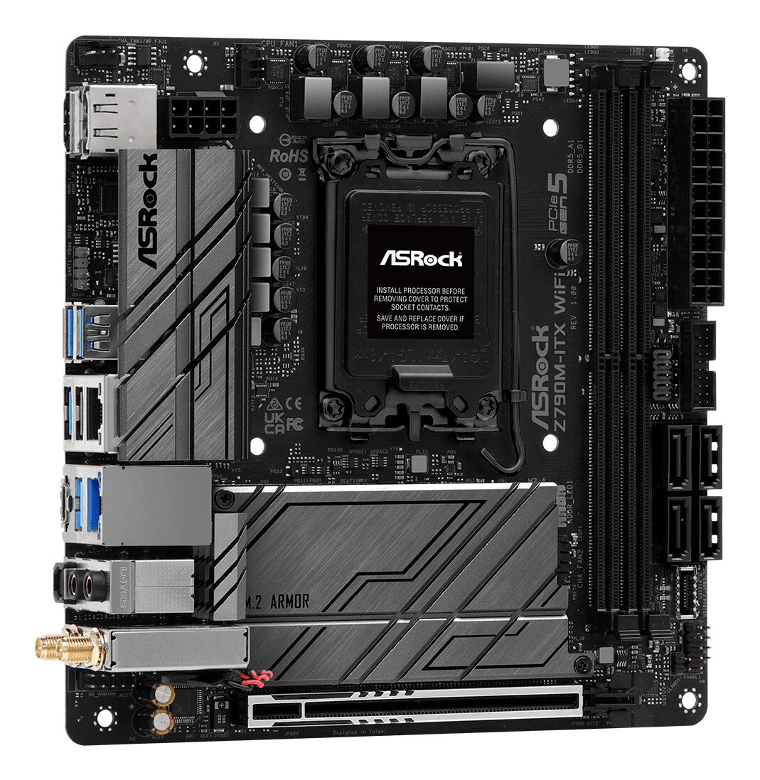Asrock Z790M-ITX WiFi Intel Z790 LGA 1700 Mini-ITX