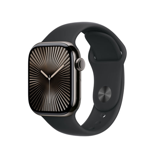 Apple Watch Series 10 OLED 42 mm Digital 374 x 446 pixlar Pekskärm 4G Grå Wi-Fi GPS